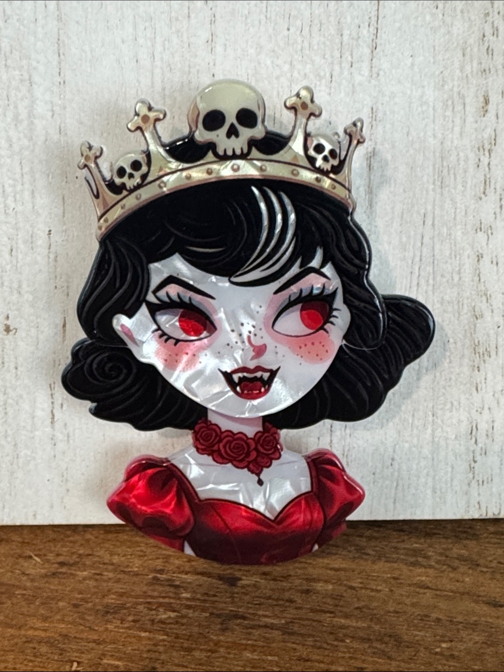 Vampire Princess Acrylic Pin